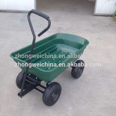 Chinese good cheap rolling garden cart