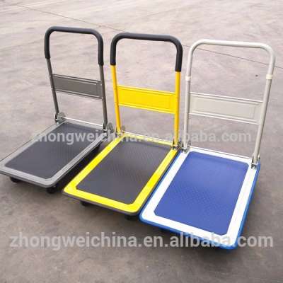 Cheap heavy duty easy folding hand pallet truck 150KG