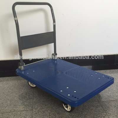 Qingdao load capacity 100kg Heavy Duty foldable platform hand truck