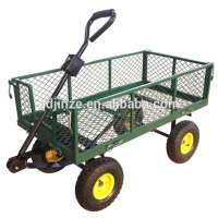 High quality Garden Tool Cart TC1840S,foldable mesh trolley