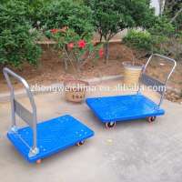 Foldable industrial hand trolley platform hand truck PH152