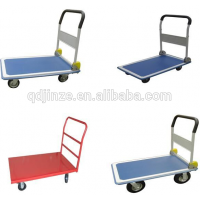 Good price metal hand trolley,warehouse foladable cart manufacturer