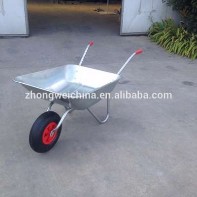 Zinc Coated, Galvanized Tray Wheelbarrow Wb5206