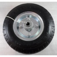 8 inch 2.50-4 small pneumatic inflatable trolley wheel