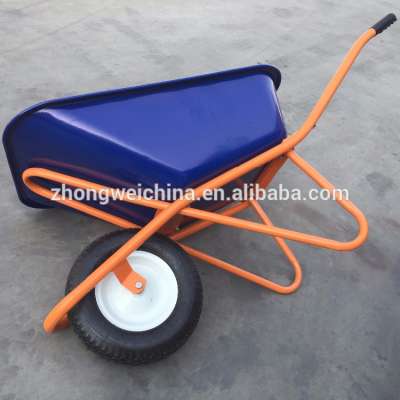 Russia Market Wheelbarrow Wb6418 Wheel Barrow for Garden Construction Building