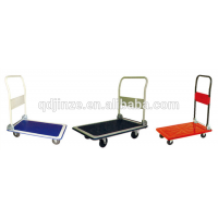 Cheap price industrial folding trolley cart,platform hand truck for sale